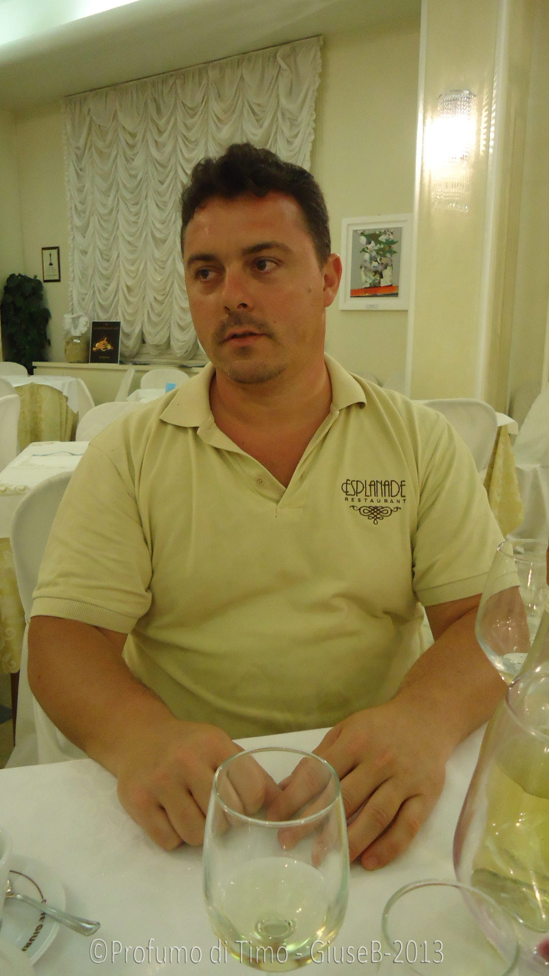 Antonio Morelli, Chef del Ristorante Esplanade e Segretario generale dell' Unione Regionale Cuochi Toscani
