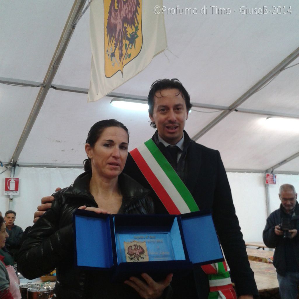 Fabiana Luperini riceve l'Aquila d'oro - Premio alla carriera