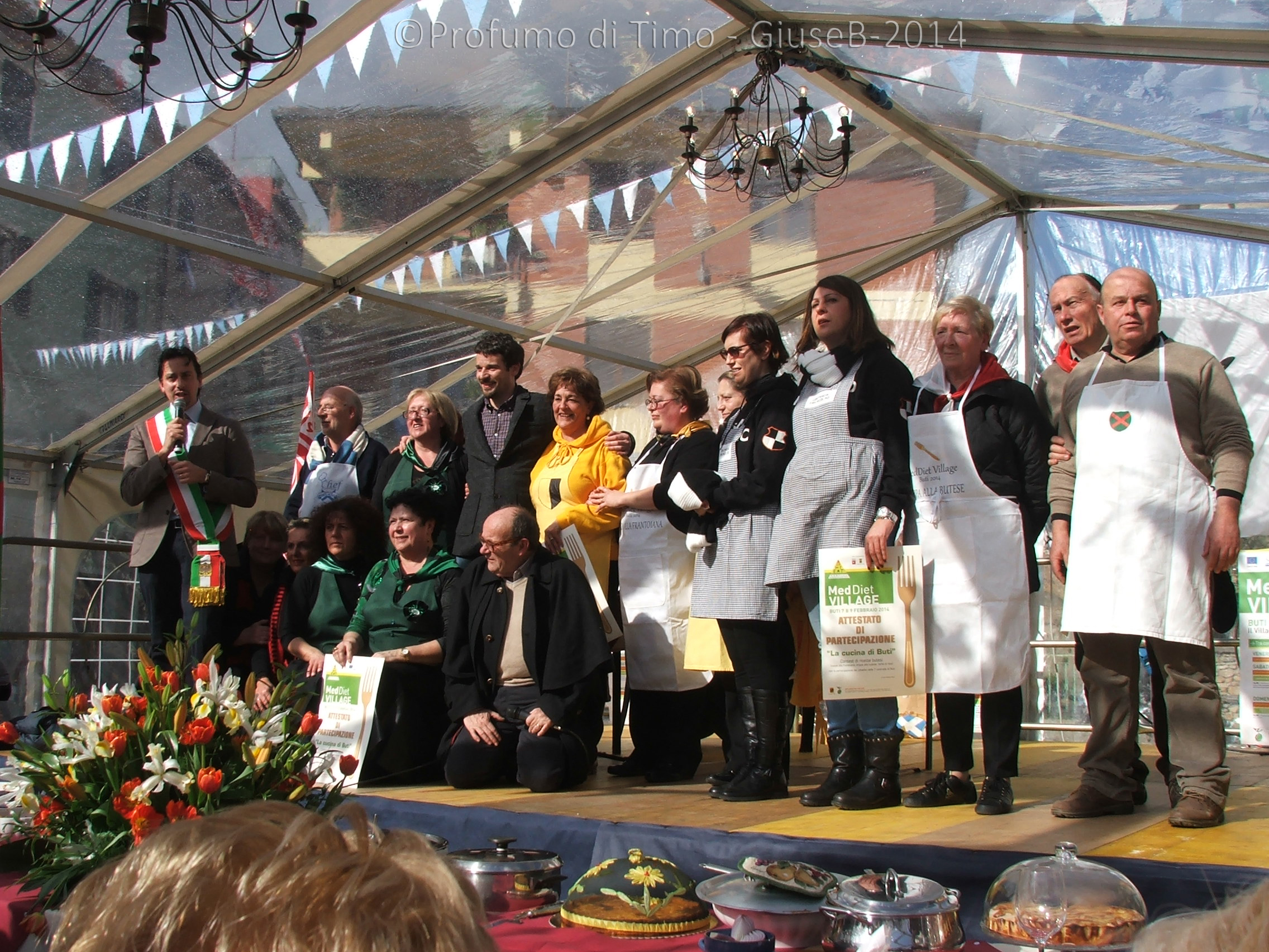 Foto ricordo delle del contest la Cucina di Buti per MeddietVillage 9 febbraio 2014 (70)