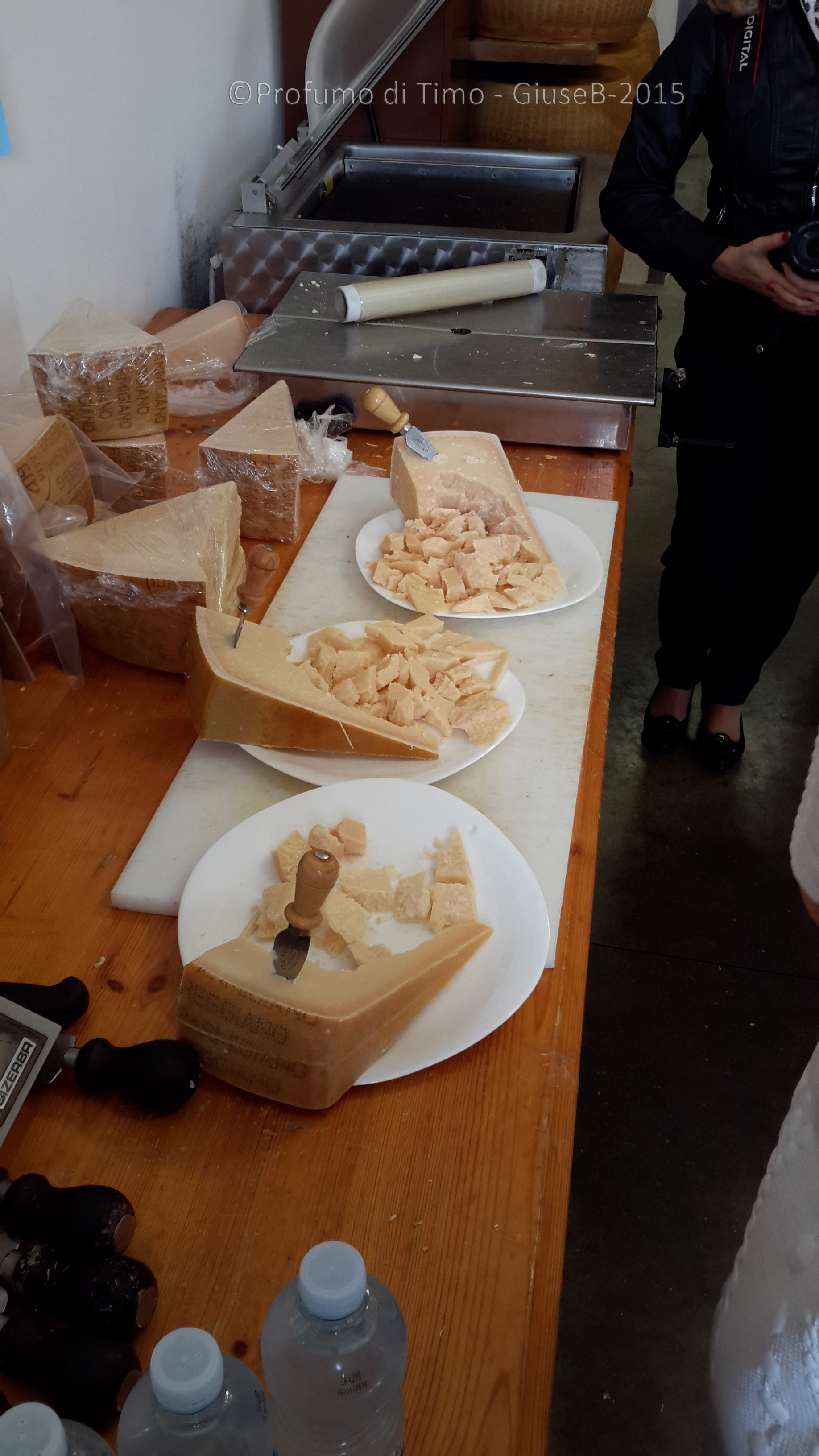 Parmigiano Reggiano Caseificio Sociale Coduro  degustazione di 3 stagionature