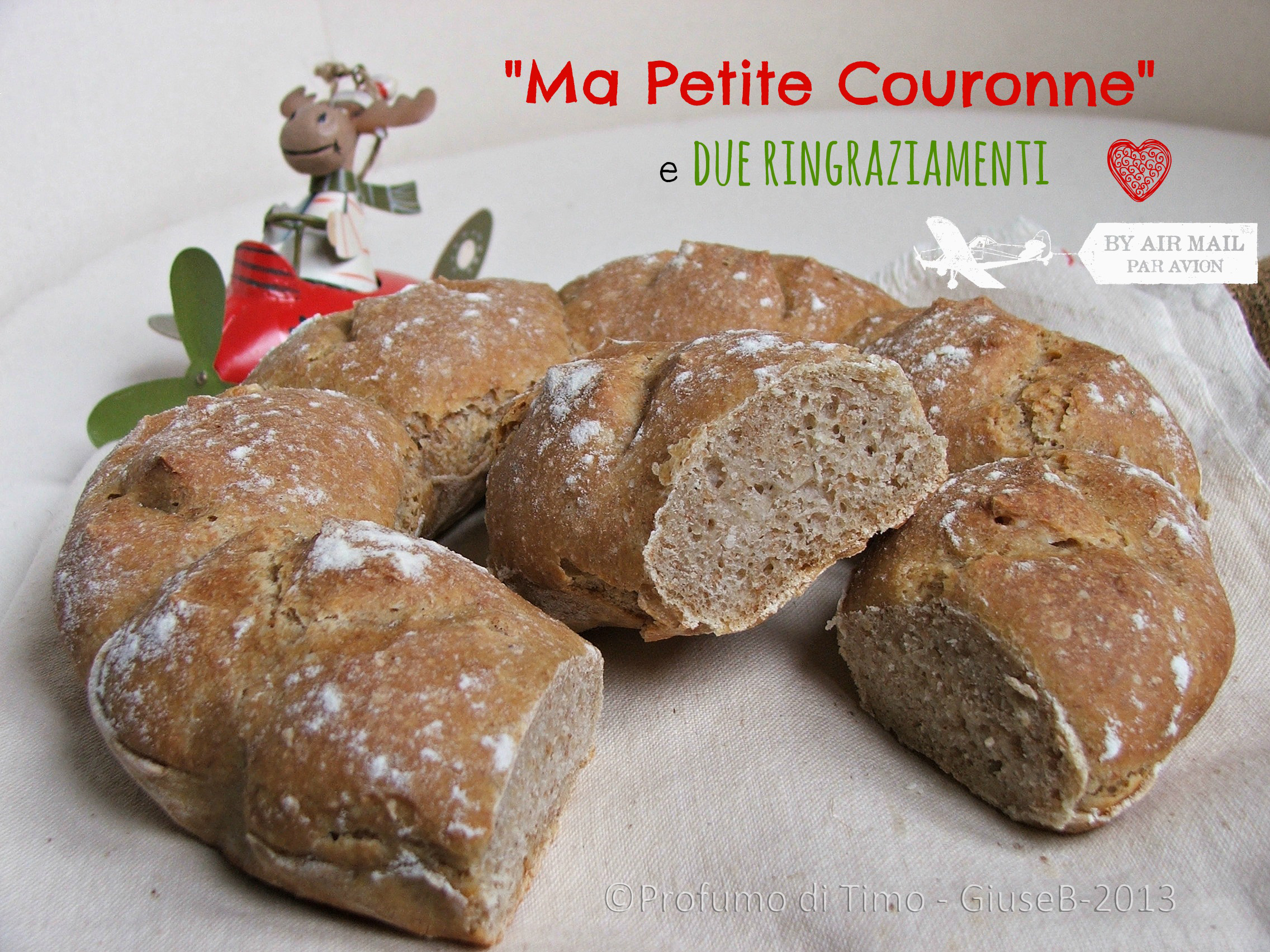 “Ma petite Couronne” e 2 ringraziamenti