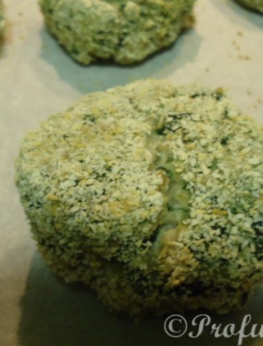 Polpette di ricotta profumate al timo e coriandolo