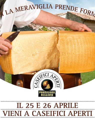 #CaseificiAperti alla scoperta del RE dei Formaggi: il PARMIGIANO REGGIANO DOP