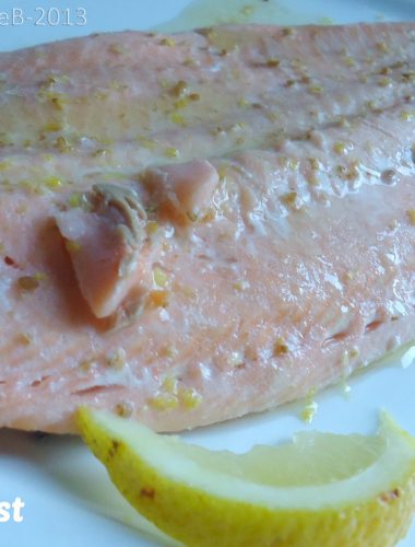 Salmone al Coriandolo con Lemon Zest