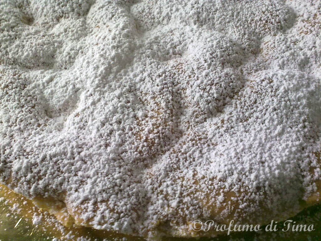 Tortino di mele alla cannella e pinoli in pasta frolla